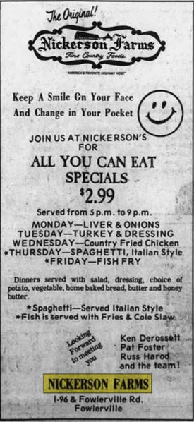 Nickerson Farms - Mar 1977 Ad
